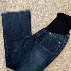 Maternity flare jeans